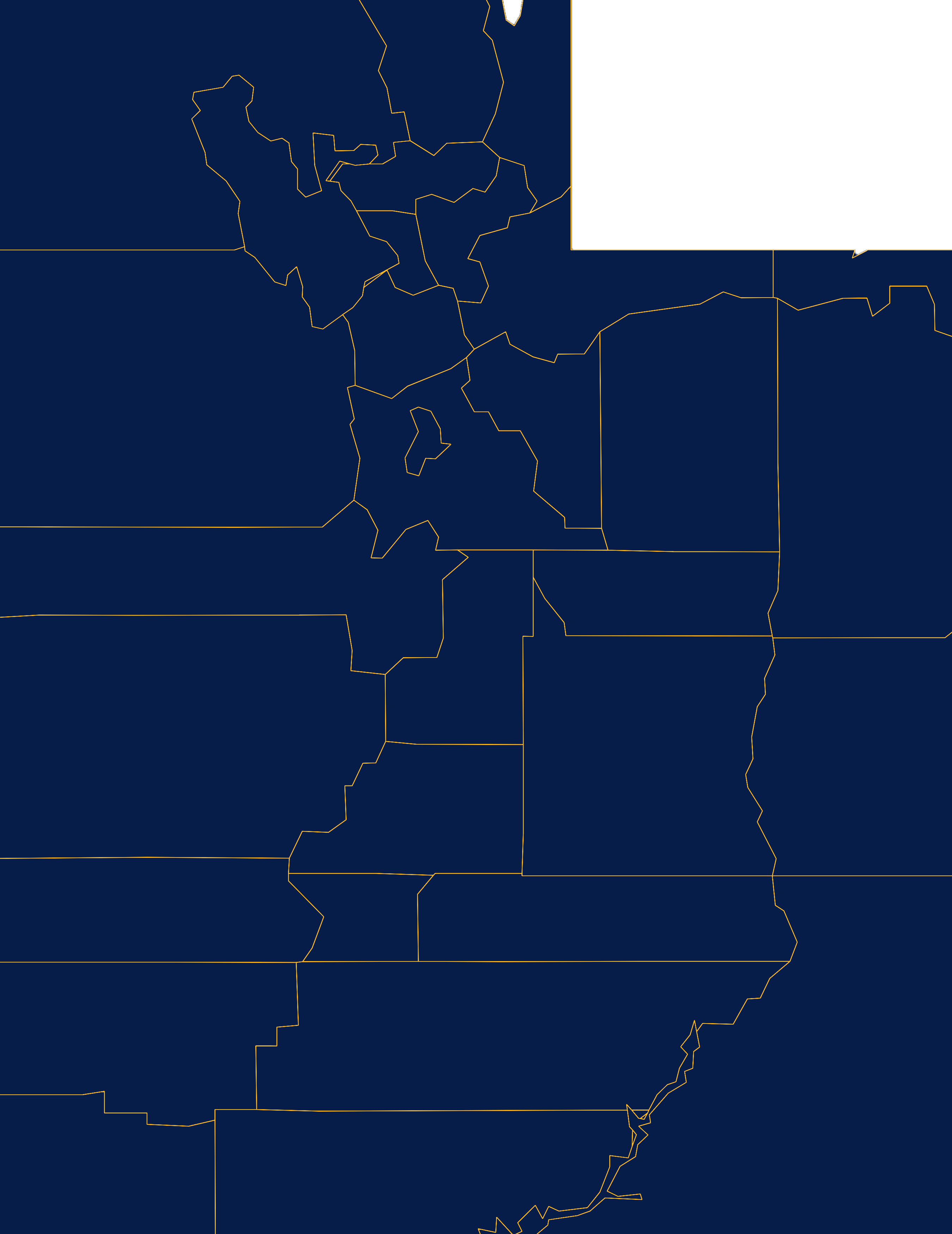 Utah county map