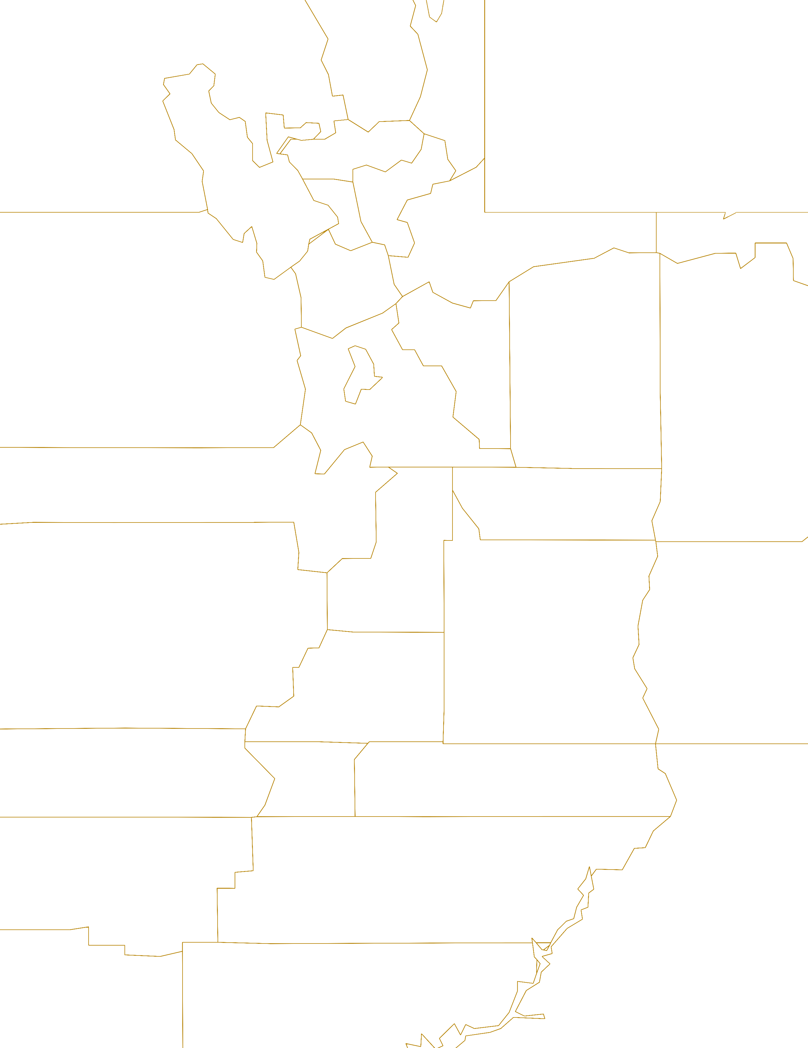 Utah county map